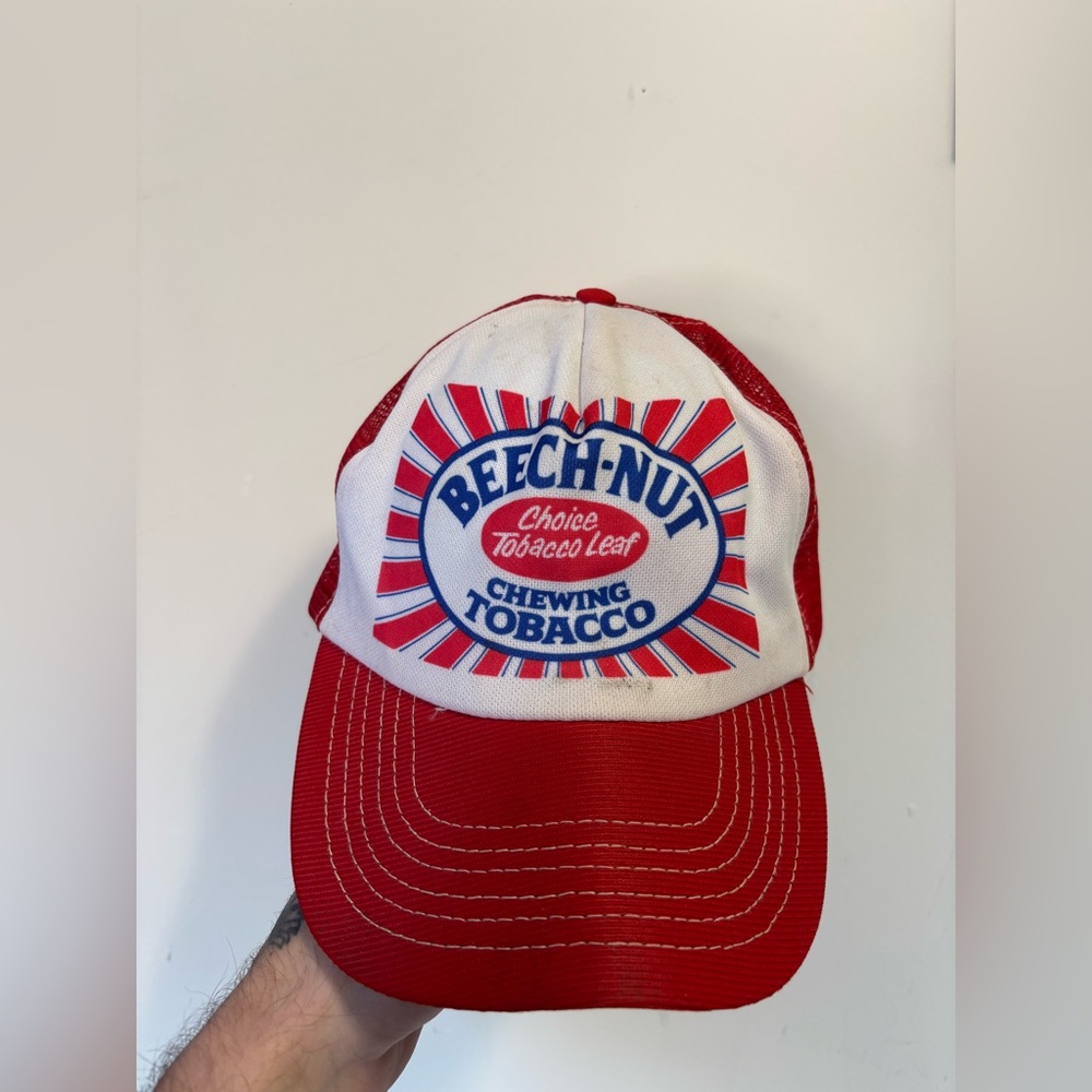 Vintage beach nut tobacco hat